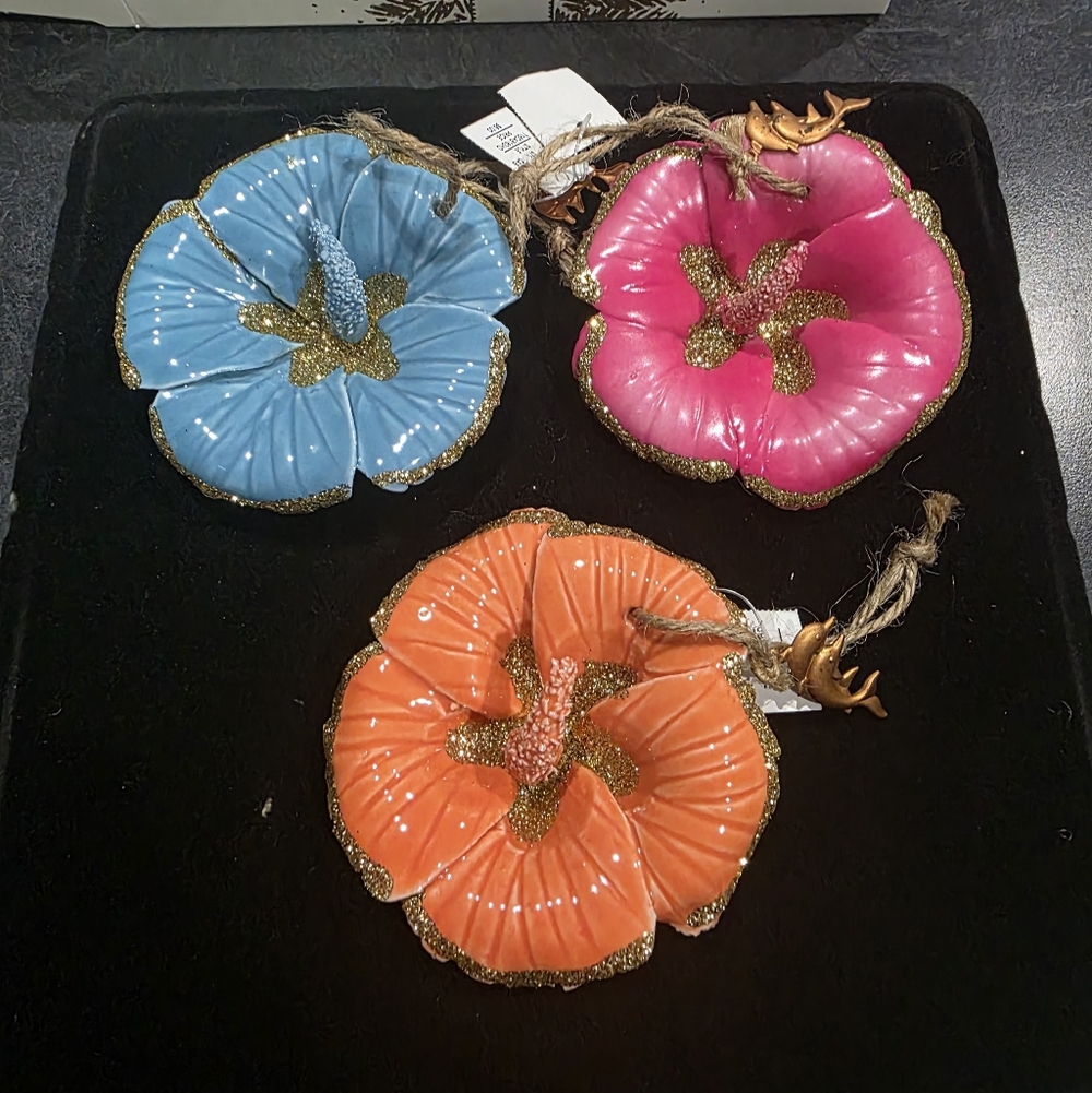 Hibiscus Ornaments